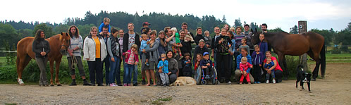 Summer hiporehabilitation stays 2014 (Q-Ranch, Vysočina)